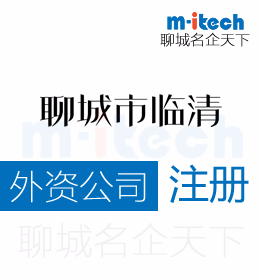 聊城市臨清代辦外資公司注冊營業(yè)執(zhí)照辦理